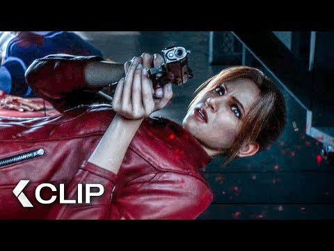 Alcatraz Zombies Surround the Redfield Siblings - RESIDENT EVIL: Death Island Clip