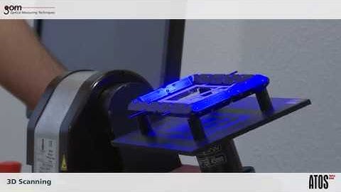 ATOS Triple Scan Complete Workflow for Measuring a Part