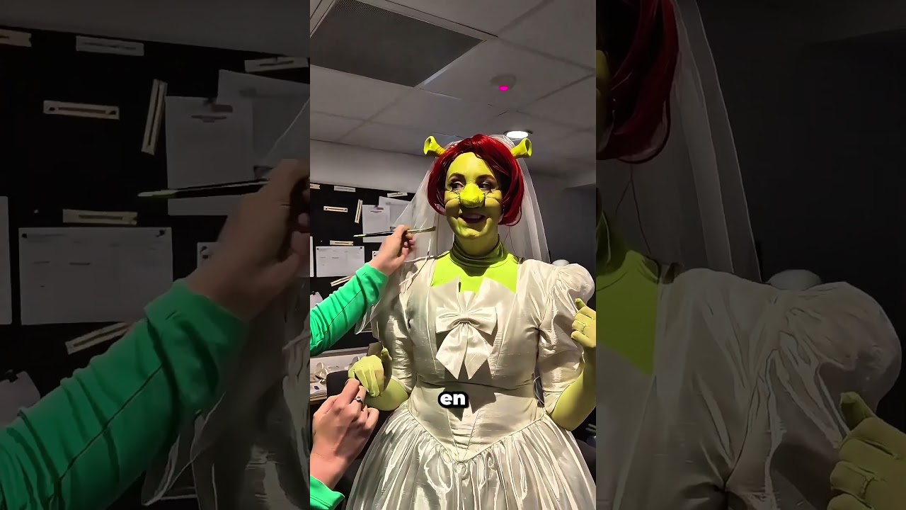 La transformation de la princesse Fiona en 2 minutes