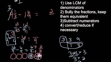 Lesson 32 part 2 subtract mixed borrow