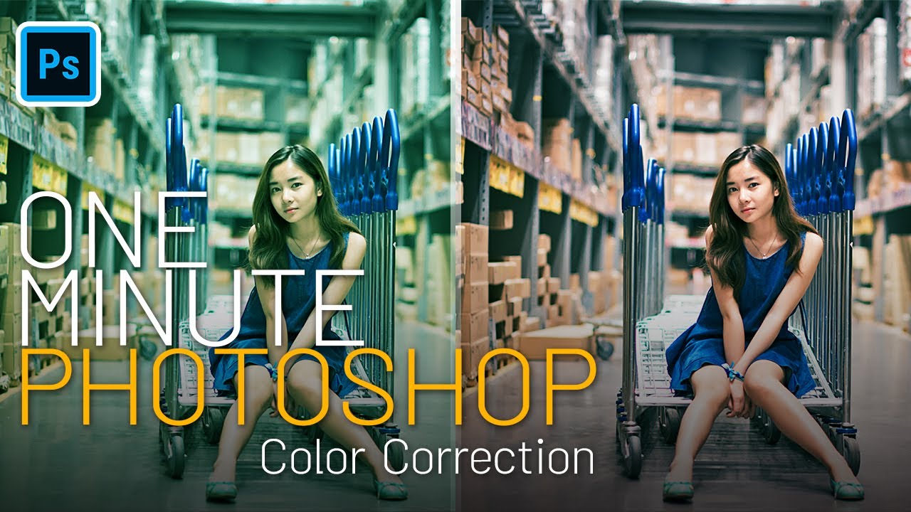 How to do Color Correction in Photoshop - Quick Tutorial - YouTube