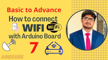 How to connect WIFI with Arduino Board | ESP8266 | Urdu/Hindi | Lec # 7