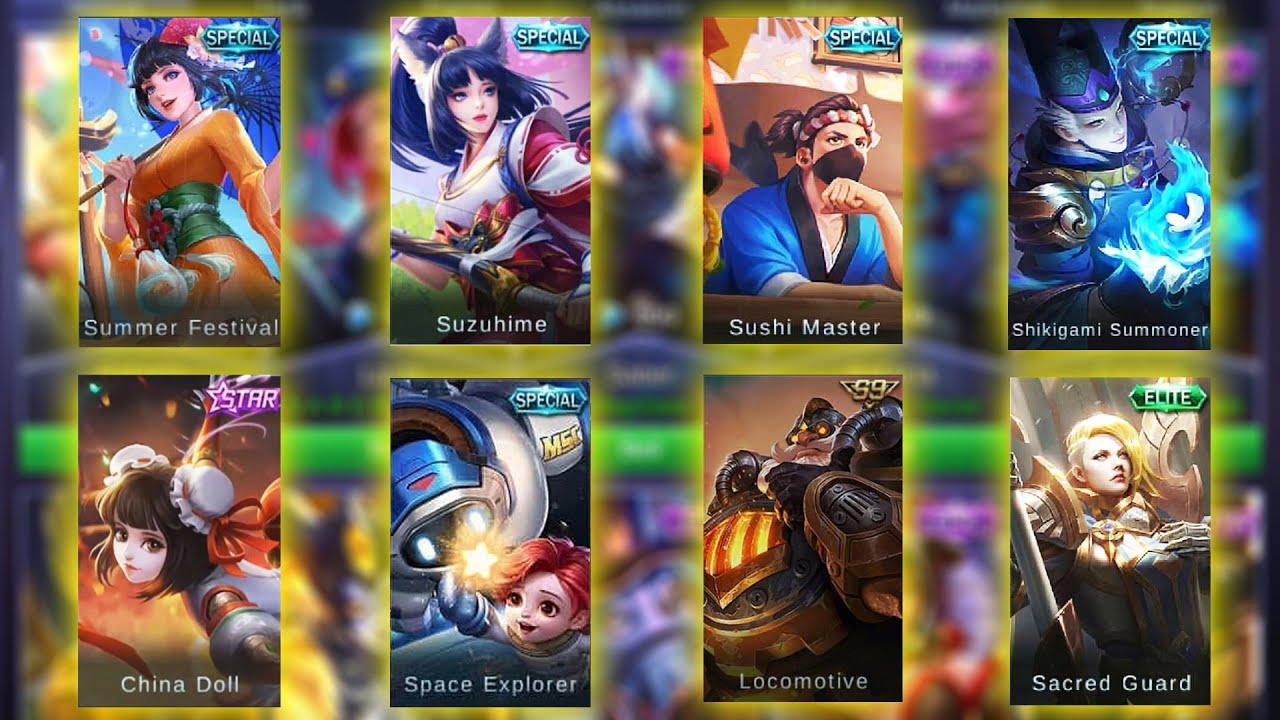 NEW 8 SKIN UPCOMING NEXT !! MAKIN KEREN GILA !! Mobile Legend Indonesia ...