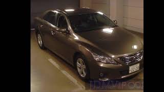 2011 TOYOTA MARK X 250G_L GRX130 - Japanese Used Car For Sale Japan Auction Import