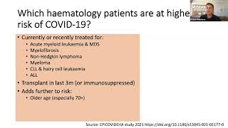 COVID-19 and haematology patients - protecting yourself in 2022