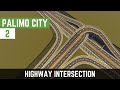 Minecraft Let’s Build A City Timelapse – E2 – Highway Intersection – Downtown Palimo
