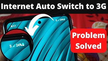 Internet auto switch to 3G Problem | Internet agar nai chal rha to kya kare | Net connecting to 3G