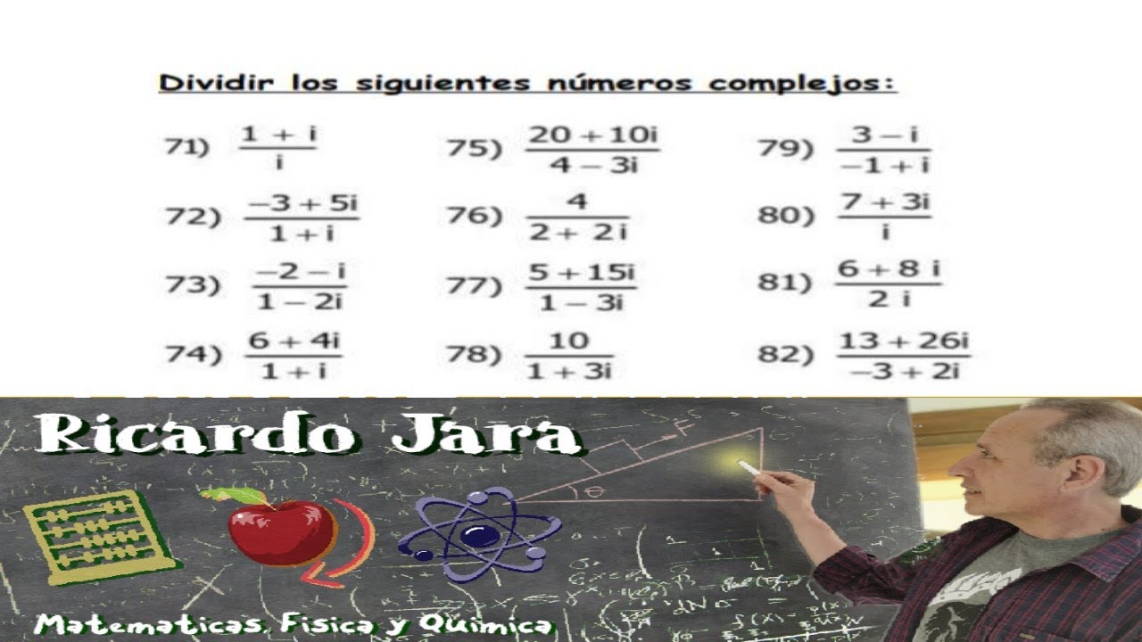 División de Números Complejos