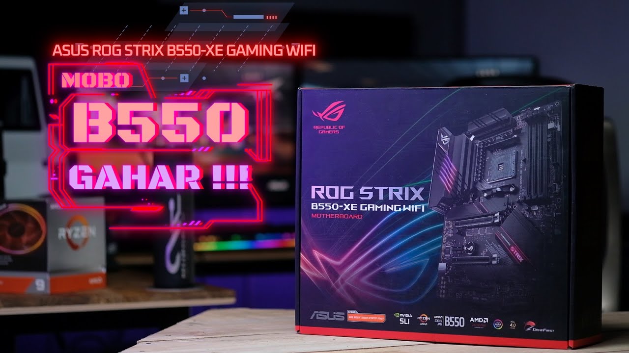 ASUS ROG Strix b550-xe Gaming обзор.
