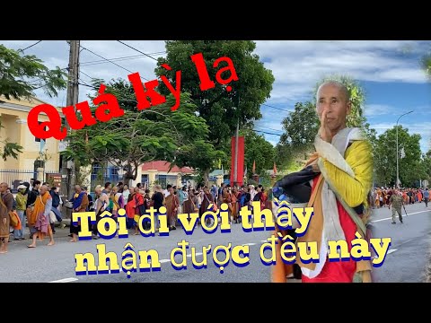 Điều kỳ đi bộ theo thầy thích minh tuệ  Thích Minh Tuệ tuyệt vời! Khám phá cảm giác không mệt mỏi