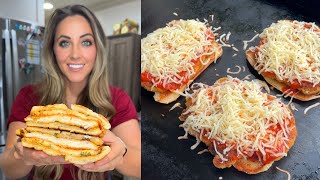 Chicken Parmesan Sandwiches on my Charbroil Griddle