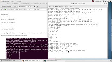 kvm installation and domain creation in centos7