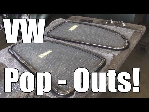 Classic VW BuGs How to Install Pop Out Windows for Beetle Type 1 Sedan