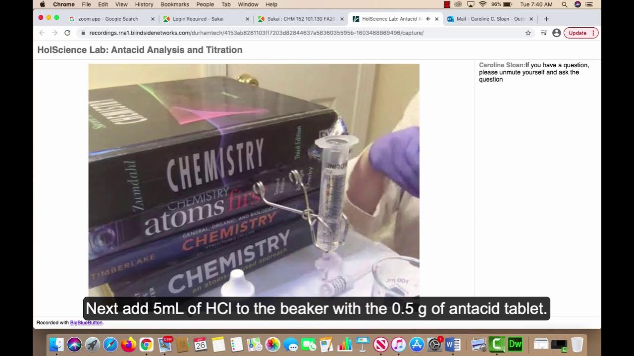 Antacid Analysis and Titration Lab YouTube