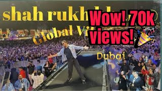 KING OF BOLLYWOOD SHAH RUKH KHAN ! IN DUBAI GLOBAL STAR SHAH RUKH KHAN #srk #ilovesrk #srkstatus