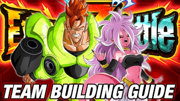 ANDROID 21 AND 16 EZA TEAM BUILDING GUIDE! BEAT STAGE 30 AND BEYOND! (DBZ Dokkan Battle)