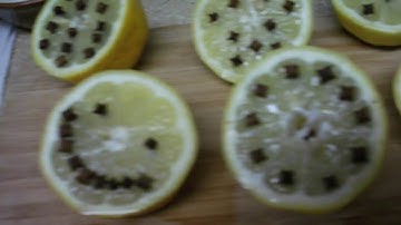 Lemon-Clove Pomanders by Huey