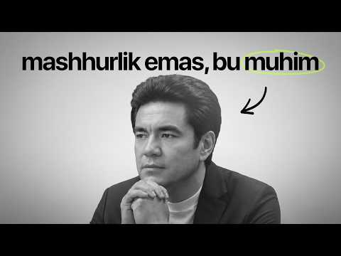 Murod Nazarovni tushunmasangiz, shaxsiy brendni tushunmaysiz