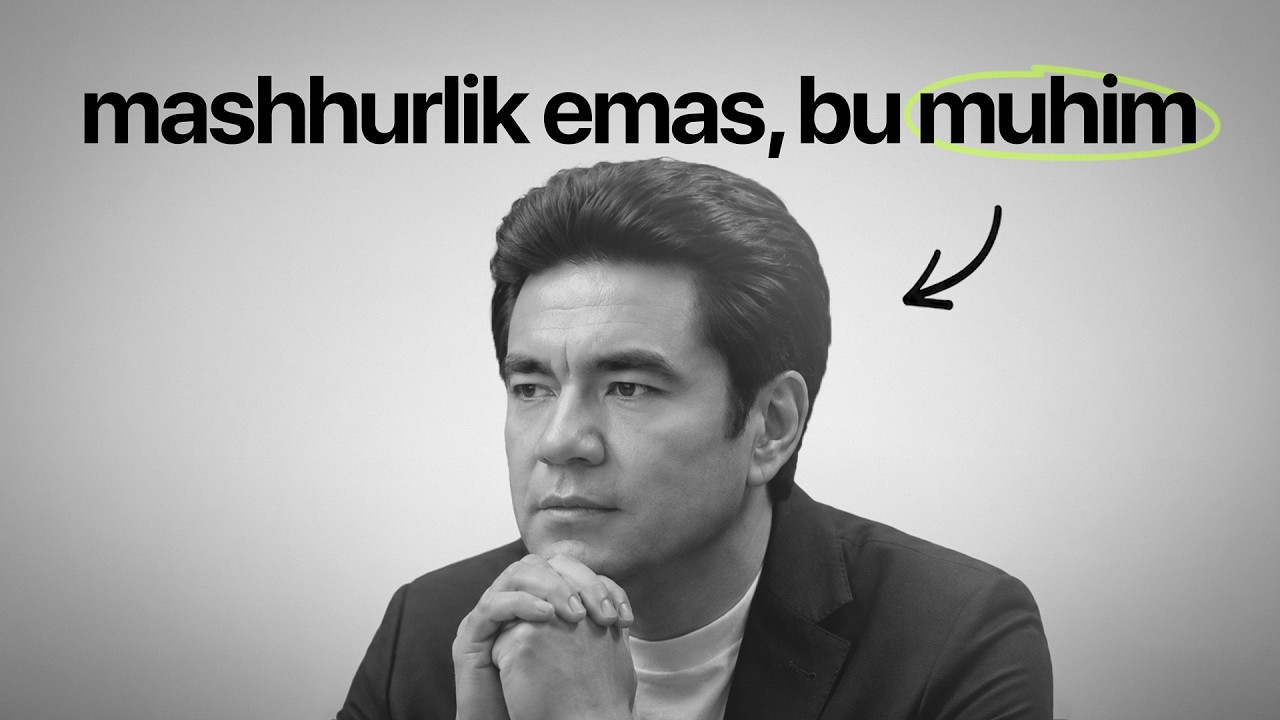 Murod Nazarovni tushunmasangiz, shaxsiy brendni tushunmaysiz