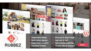 Rubbez- WooCommerce & Corporate Responsive Theme | Themeforest Website Templates and Themes