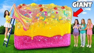 We Made the World's BIGGEST Slime! 😱😳🌎