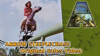 Steeplechase Roller Coaster | 1970's Arrow Development Sales Video