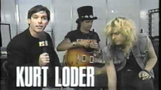 Slash gets loaded with kurt loader 1991 rock in rio 2.wmv