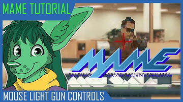 How to Set Up Mouse Light Gun Controls in MAME (Older Build)
