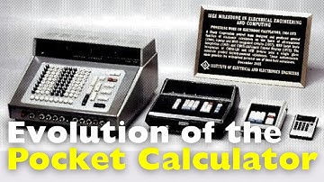 Evolutie van de zakrekenmachine