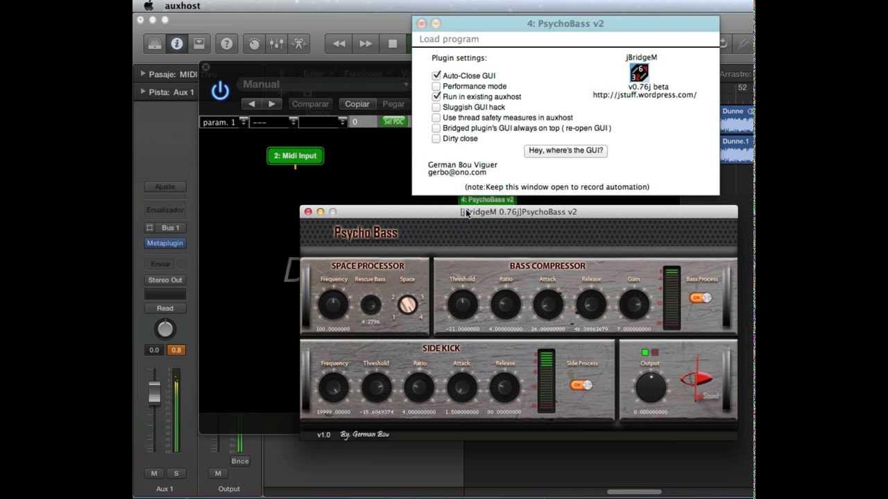 Plugins 1.9. Sidechain plugins. подключение к binom через enlogic.