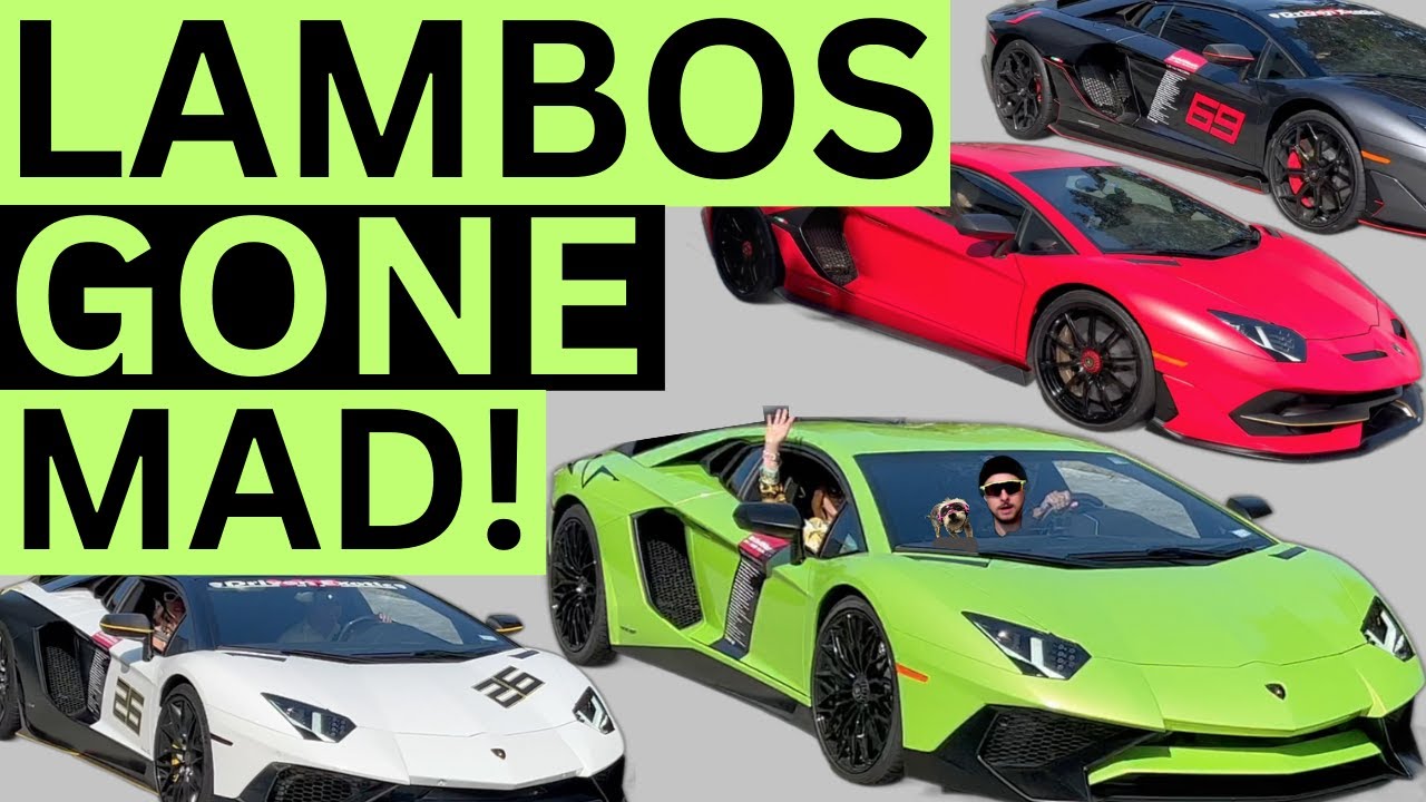 Lambos Gone Mad! 
