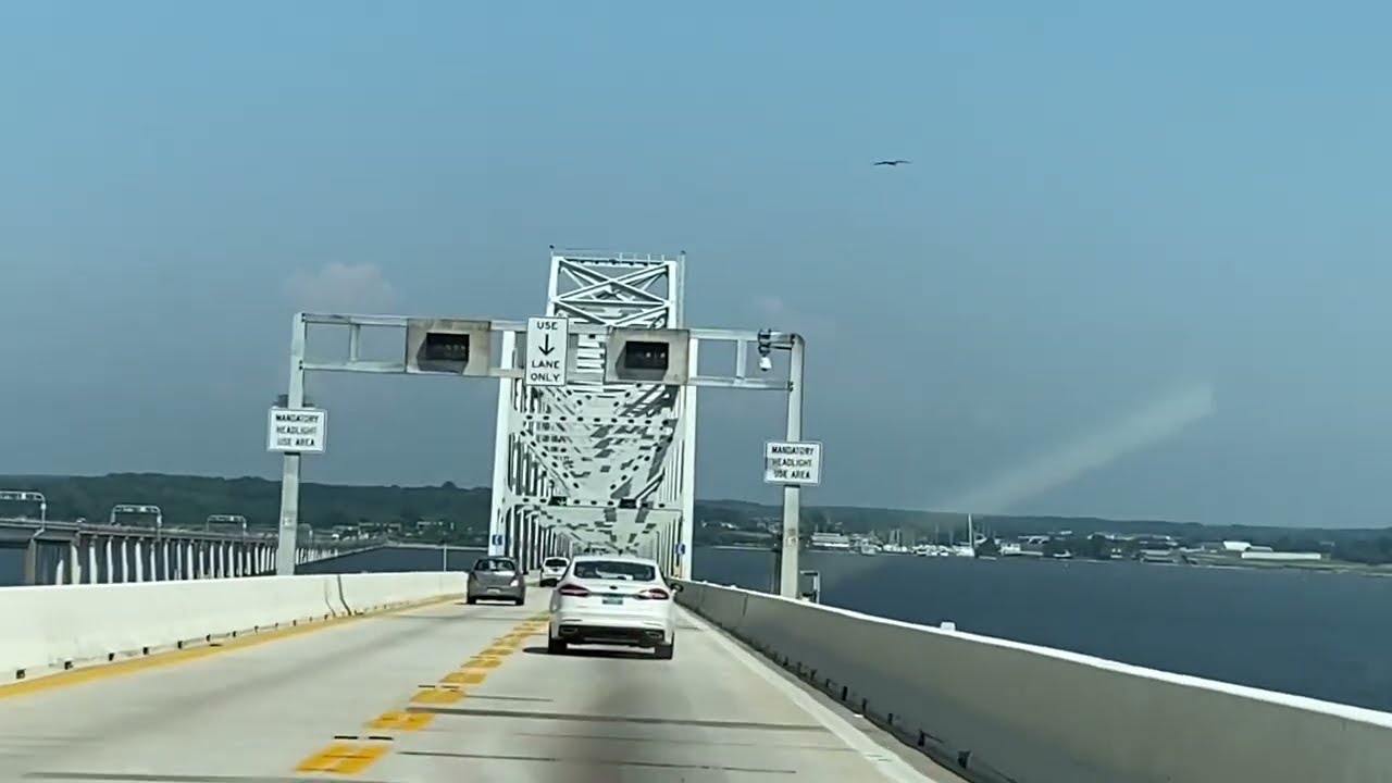 The Chesapeake Bay Bridge, Maryland, USA