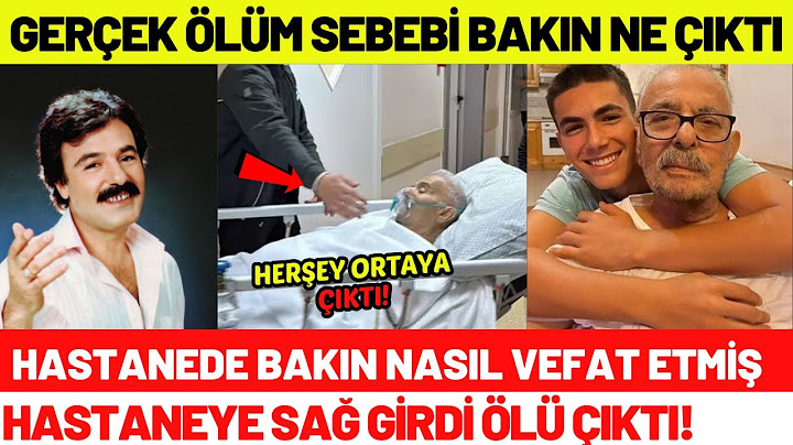 Ferdi Tayfur'un Gerçek Ölüm Sebebi Bakın Ne Çıktı! Yanlış Tedavi Yüzünden Öldü