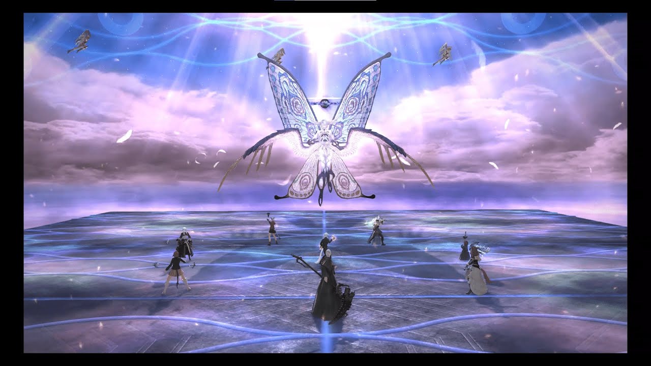 FINAL FANTASY XIV 万魔殿:天獄編4層(P12S)前半 学者視点 - YouTube