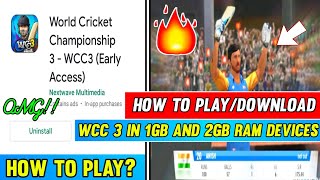 HOW TO PLAY/DOWNLOAD WCC 3 IN 1 GB AND 2 GB RAM DEVICES WITH NO LAG | 100% WORKING | WCC 3 screenshot 5