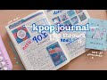 🧾 • 2nd completed kpop journal flip through!