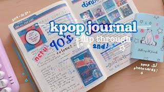 🧾 • 2nd completed kpop journal flip through!
