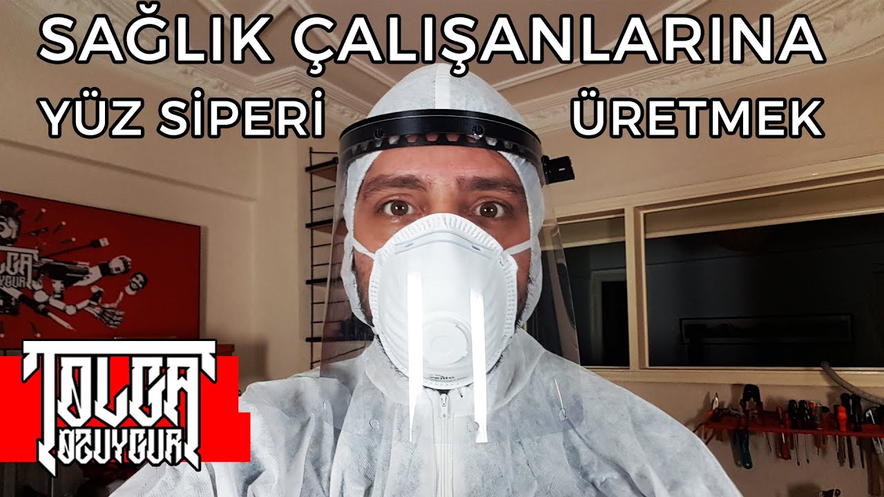 Saglik Calisanlarina Yuz Siperi Uretmek Koronavirus Salginina Karsi Gonullu Olarak Ucretsiz Youtube