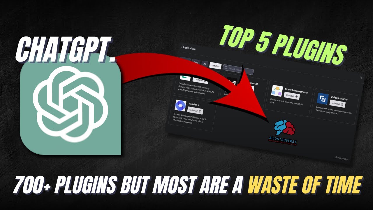 The Top 5 ChatGPT Plugins That Boost Your AI's Performance to New Heights!