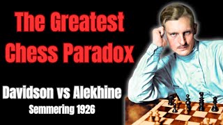 The Most Astonishing Chess Strategy: Alekhine's Paradox
