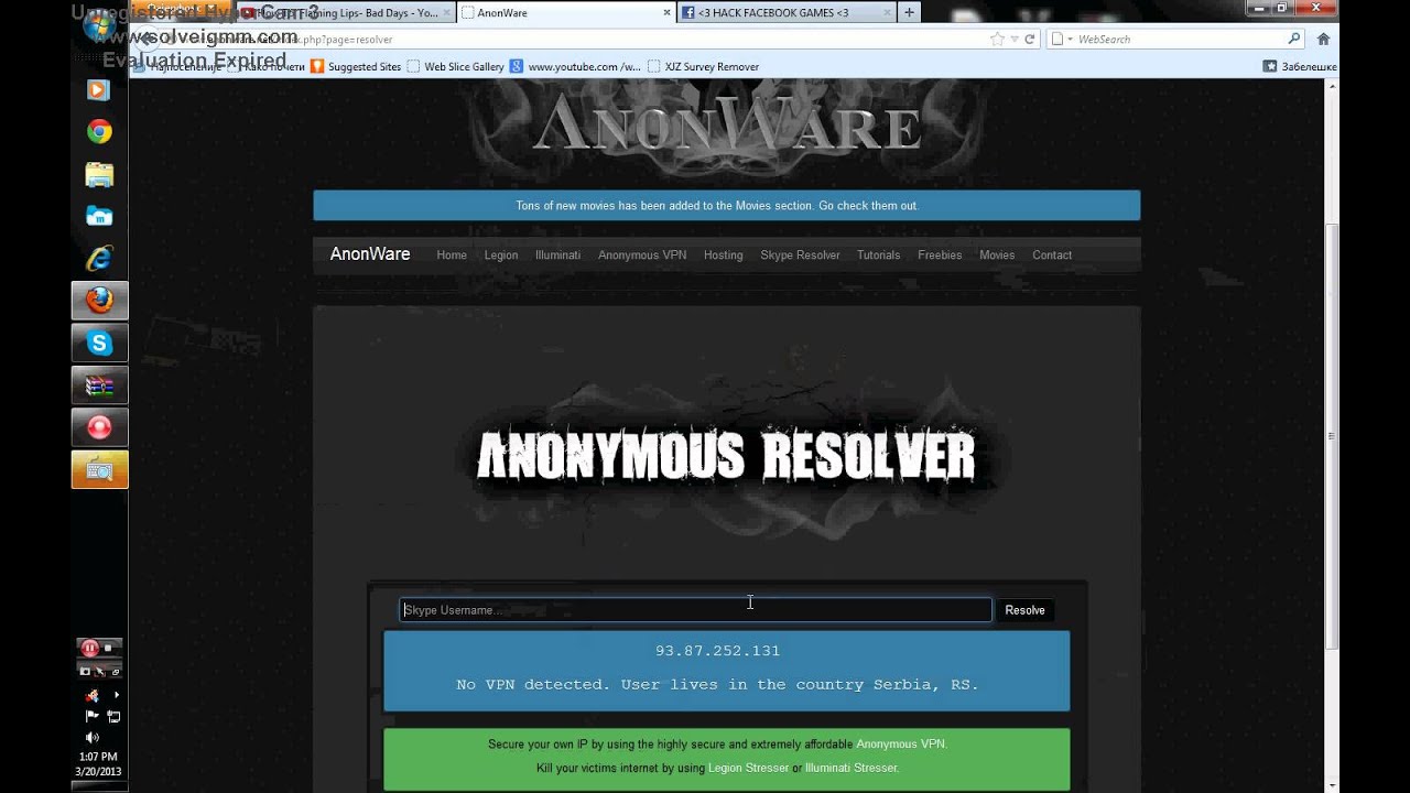 How to Find Someone IP address With Skype - YouTube
