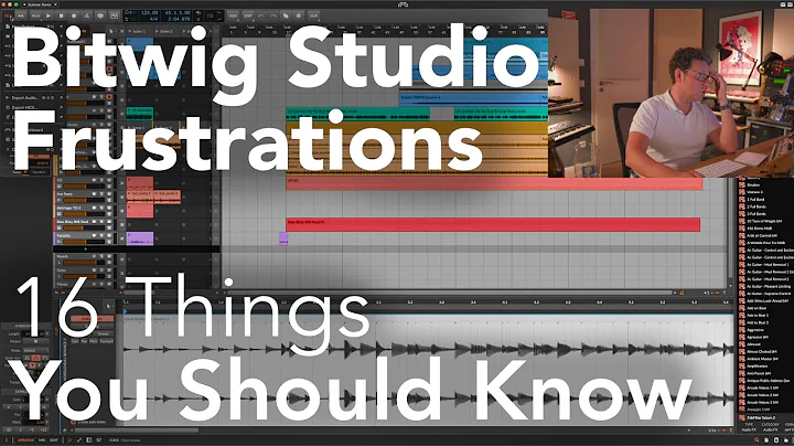 16 Issues with Bitwig that drive me crazy & why it's still the best DAW for Drum & Bass/EDM