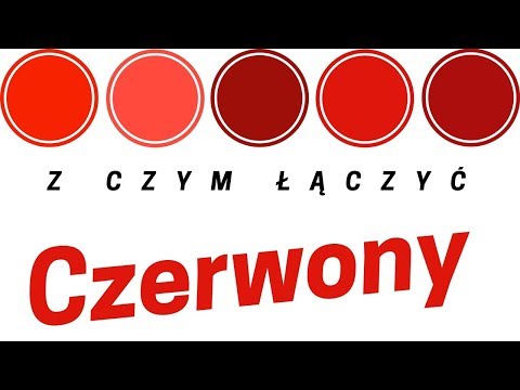 Wideo: Czerwony kolor w ubraniach: jak łączyć