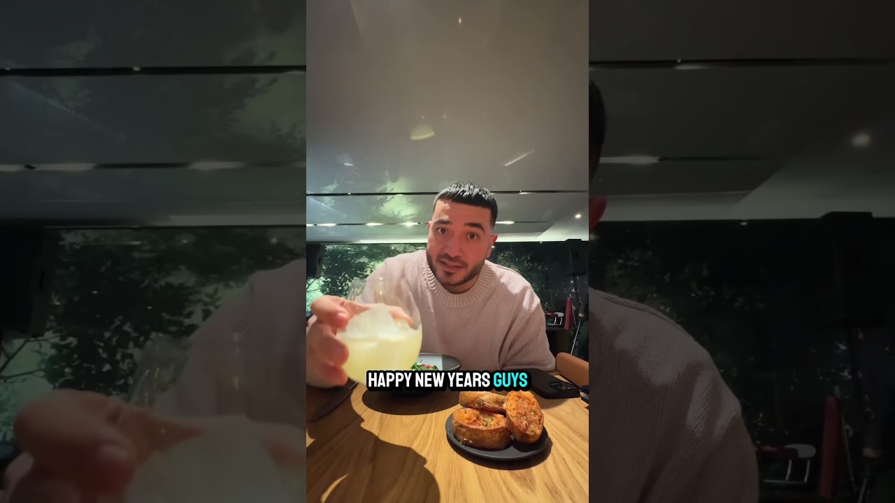 POV: Solo Upscale New Year’s Eve Celebration Dinner