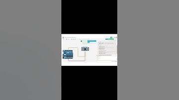 Ultrasonic Sensor with Arduino in Tinkercad | Quick Tutorial #Shorts