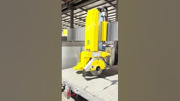 TITAN Plus 5+ CNC Bridge Milling Saw with 5 Interpolated Axes & Side Tool+  #cncbridgesaw #bridgesaw
