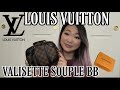 LOUIS VUITTON VALISETTE SOUPLE BB REVIEW & MINI WHAT'S IN MY BAG?