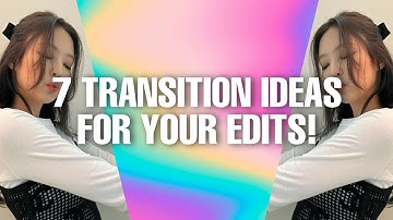 7 TRANSITION IDEAS FOR YOUR EDITS! | KINOXV #funimate #tutorial