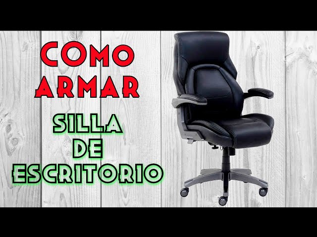 Conoce 6 tips para armar una silla de oficina