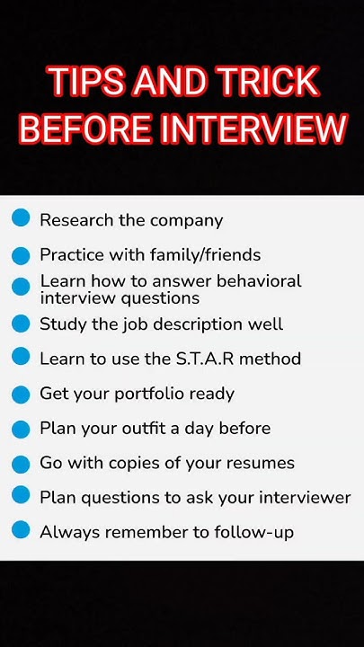 things-to-do-before-interview-tricks-for-interview-interview-india